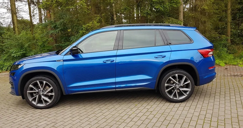 Skoda Kodiaq cena 145900 przebieg: 156000, rok produkcji 2019 z Bolków małe 529